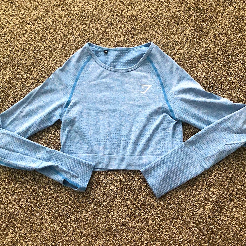 Gymshark long sleeve crop top